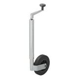 Cumpara ieftin Roata de sprijin manevra; teava 35 mm, anvelopa cauciuc plin 160 x 40 mm