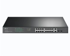 &quot;18-Port Gigabit Rackmount Switch with 16-Port PoE+ PORT: 16&times;