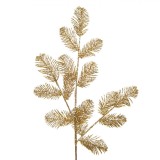 Ramură Decorativă Crăciun, Bej șampanie, 88cm, Oem