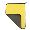 Laveta auto, microfibra, absorbtie ridicata, 30 x 30 cm, galben gri
