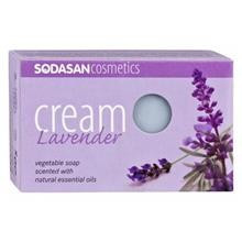 Sapun Crema Ecologic cu Lavanda Sodasan 100gr Cod: 4019886190015 foto