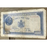 BNKRO001 Romania bancnota 5000 lei 1944
