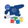 Set acuarele pentru degetele ECO cu sort pentru copii 2-6 ani, SES Creative