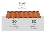 Novatik NATURA CLASSIC - Tigla metalica cu roca vulcanica
