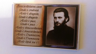 XG Magnet frigider - tematica bisericeasca Arsenie Boca foto