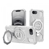 Husa pentru Apple iPhone 16e, Techsuit, Carbon Shield Pro, Alba