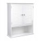 Dulap baie, suspendat, MDF, 3 rafturi, 2 usi, alb, 60x20x70 cm, Artool