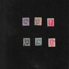 6 timbre Spania 1901 1902