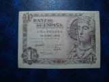 SPANIA 1 PESETA 1948 XF