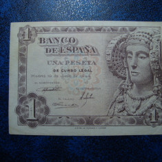 SPANIA 1 PESETA 1948 XF