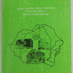 SPATIUL CARPATIC CENTRAL EUROPEAN , ROLUL SAU INITIAL SI DINAMICA POPULATIEI SALE de CONSTANTIN STEFANESCU , 2001 , DEDICATIE *