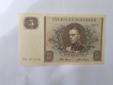 Suedia 5 Kronor 1955 Noua