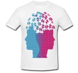 Cumpara ieftin Tricou &quot; Puzzles vector &quot;