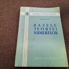 EUGEN RUSU BAZELE TEORIEI NUMERELOR