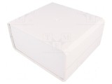 Carcasă ABS gri cu panou 180mm x 160mm x 85mm, MASZCZYK