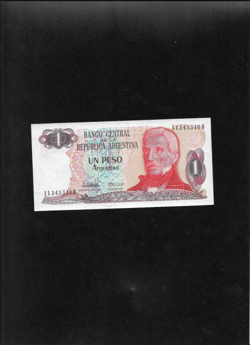 Argentina 1 peso argentino 1983(84) unc seria1143510