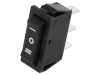 Comutator Bascu ON-OFF-ON 15A/250V Negru