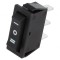 Comutator Bascu ON-OFF-ON 15A/250V Negru