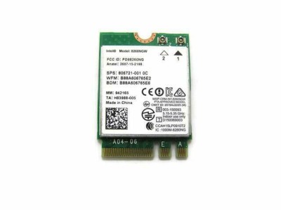 Modul WIFI Intel Dual Band 8260NGW Wireless-AC 806721-001 foto