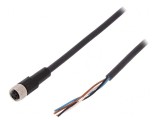Cablu de conectare M8 4 PIN 5m 60VAC 4A