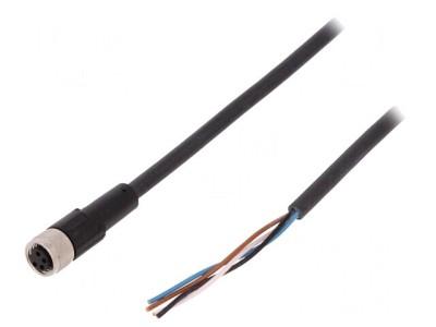 Cablu de conectare M8 4 PIN 5m 60VAC 4A foto