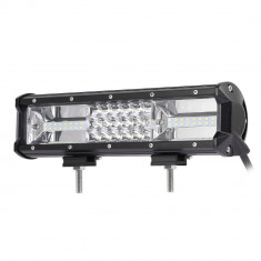 LED Bar Auto 162W, leduri pe 3 randuri, 12V-24V, 11340 Lumeni, 12&quot;/30,5 cm, Combo Beam 12/60 Grade