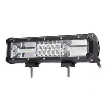 LED Bar Auto 162W, leduri pe 3 randuri, 12V-24V, 11340 Lumeni, 12&amp;amp;quot;/30,5 cm, Combo Beam 12/60 Grade foto