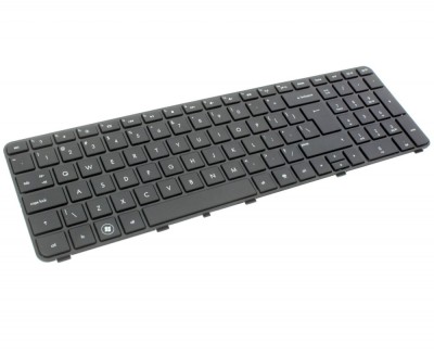 Tastatura laptop pentru HP PAVILION DV7-4000 DV7-5000 UK cu rama foto