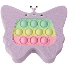 Jucarie Interactiva Tip Consola pentru Copii, Cyrax, Diferite Moduri de Joc, 120 Nivele, Material ABS/silicon, Sunete si Lumini, 12 x 5.5 x 13.5 cm, M