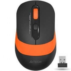 Mouse wireless A4Tech FG10 gaming 2000DPI USB portocaliu