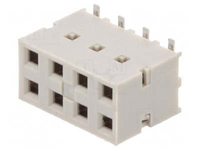 Soclu PCB-PCB 2,54mm 8PIN Aurit Verticale SMT foto