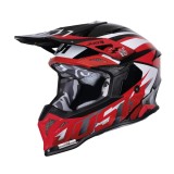 Casca motocross/atv JUST1 J39 Revo, culoare rosu/alb, marime L Cod Produs: MX_NEW 6060040171008L