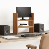 vidaXL Organizator birou stejar artizanal, 40x17x41 cm, lemn prelucrat 854768