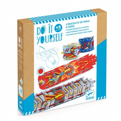 Joc creativ DIY Bratari cu superputeri, Djeco foto