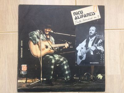 nicu alifantis piata romana nr. 9 album disc vinyl lp muzica folk rock EDE 03447 foto