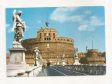 FA53-Carte Postala- ITALIA - Roma, Ponte e Castel S. Angelo, necirculata 1968