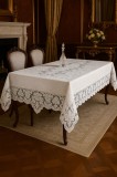 Cumpara ieftin Fata De Masa Din Dantela + Catifea De Lux , 180x220 cm, In Cutie Premium