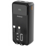 Baterie Externa Dudao K15MAX, 30000mAh, 22.5W, QC + PD, 1 x USB-A - 2 x Lightning - 2 x USB-C, Neagra
