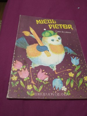 MICUL PICTOR CARTER DE COLORAT 1977 foto