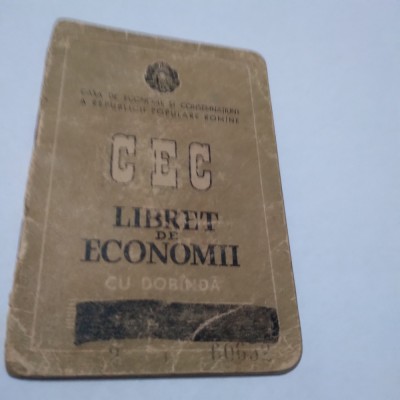 LIBRET DE ECONOMII CEC 1965 foto