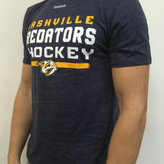 Nashville Predators tricou de bărbați Locker Room 2016 navy - S