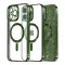 Husa MagSafe pentru Apple iPhone 16 Pro Max, Techsuit, Luxury Glitter, Verde Inchis