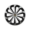 Set 4 Capace Roti 16 inchi (R16) Fame Gri-Negru, Compatibile Cu Chevrolet, Autohelix MSA