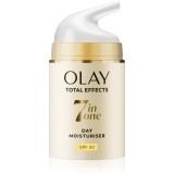 Olay Total Effects 7 in 1 Day Moisturiser crema de zi hidratanta &icirc;mpotriva &icirc;mbătr&acirc;nirii pielii SPF 30 50 ml