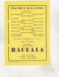 Bnk div Afis mic - Teatrul Bulandra - Raceala