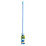 Mop rotativ microfibra Spontex Poder Azul + coada, 120 x 9 x 9 cm