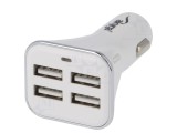 Alimentator USB 4 Porturi 12-24V Alb
