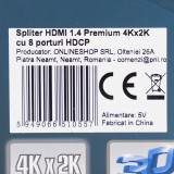 Cumpara ieftin Spliter HDMI 1.4 Premium cu 8 porturi HDCP 4Kx2K