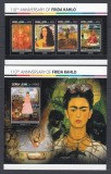 Sierra Leone 2017 - Pictura - FRIDA KAHLO - BL+KB - MNH, Nestampilat