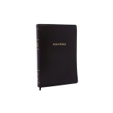 KJV, Reference Bible, Super Giant Print, Leather-Look, Black, Indexed, Red Letter Edition